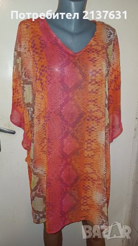 ДАМСКА  РОКЛЯ  / ТУНИКА  - Размер  XXL  / XXXL , снимка 1