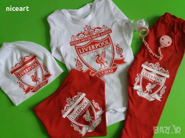 Бебешки бодита на Ливърпул, снимка 3 - Бодита за бебе - 50116320