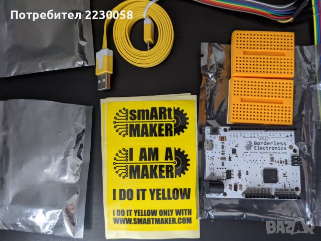 Комплект Arduino Leonardo микроконтролер, снимка 8 - Друга електроника - 37473382