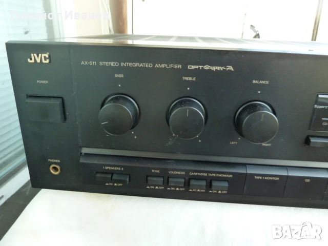 JVC AX-511 усилвател, снимка 2 - Ресийвъри, усилватели, смесителни пултове - 51395515