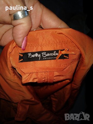 Betty Barclay / Дизайнерски костюм за повод в цвят Портокал / голям размер , снимка 8 - Костюми - 28259995