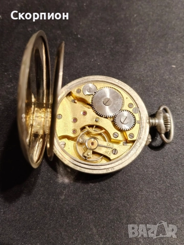 Швейцарски джобен часовник с посребрени капаци ULTRA 1905г., снимка 18 - Джобни - 46785314