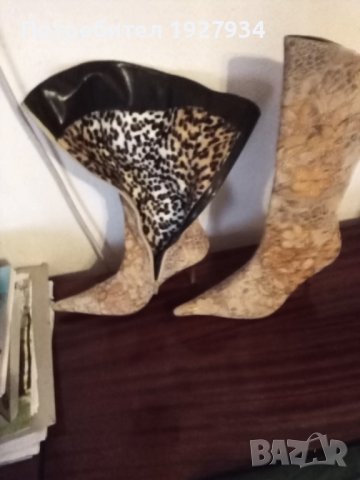 Стилни обувки  Cristian Louloutin Highness 160mm, снимка 3 - Дамски елегантни обувки - 43352321