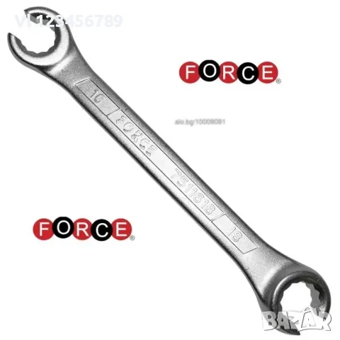 К-т ключове FORCE за спирачни тръби от 8 до 32мм 8 части, снимка 2 - Други инструменти - 50821820