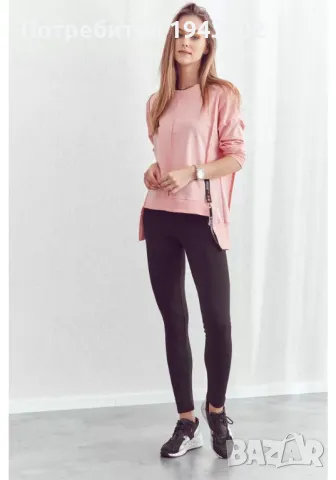 Дамски комплект в цвят пудра FI692 FASARDI, снимка 3 - Спортни екипи - 47751699