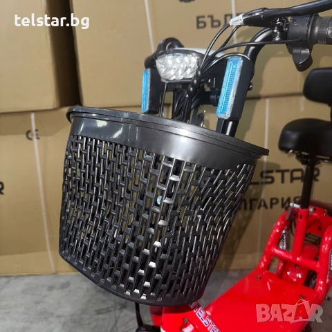 Електрически сгъваем скутер Telstar 300-4 PRO MINI HARLEY Нов модел 2025, високопроизводителни батер, снимка 4 - Мотоциклети и мототехника - 52426053