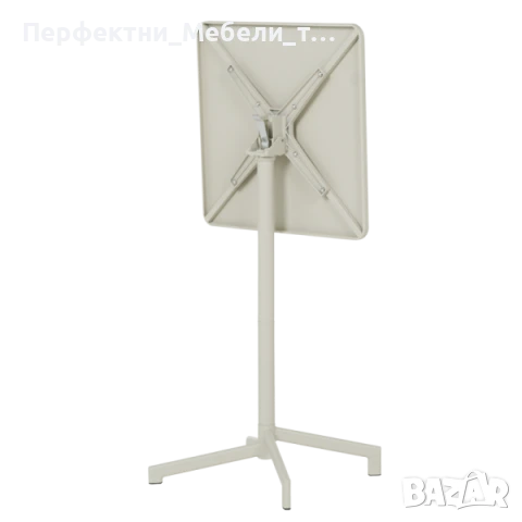 Комбинирана сгъваема трапезна и бар маса 60/60 см. за тераса,балкон,градина,парк,заведение,басейн, снимка 3 - Градински мебели, декорация  - 50601288