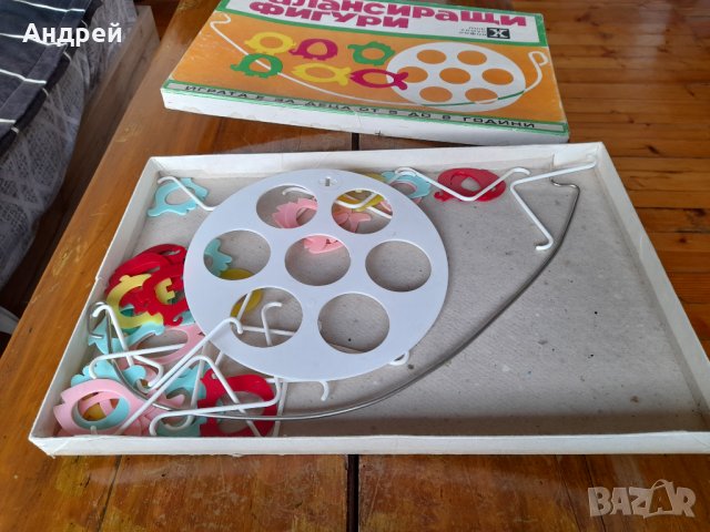 Стара игра Балансиращи фигури, снимка 2 - Други ценни предмети - 43989633