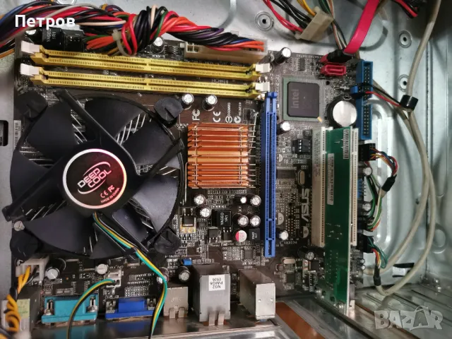 Дънна платка asus p5kpl-am in/ gb/si ddr 2., снимка 2 - Дънни платки - 43135211