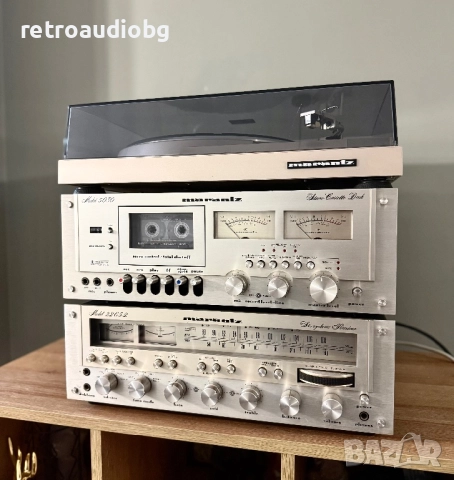 🔉ТОП Колекционерски ретро сет MARANTZ - ресивър Marantz 2265B + триглав дек Marantz 5030+ опция гра, снимка 6 - Аудиосистеми - 52634407