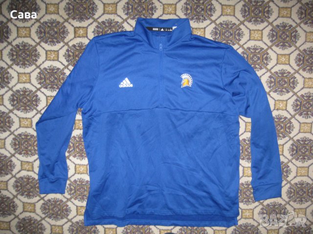 Ватирана блуза ADIDAS  мъжка,3-4ХЛ, снимка 2 - Спортни дрехи, екипи - 43401388