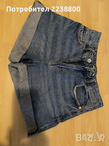 Къси дънкови панталони, снимка 1 - Къси панталони и бермуди - 44881735