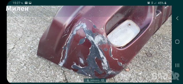 Предна Броня. Jeep Grand Cherokee.1999-2002 Година. Забележка Отстранена. Трябва Да Се Боядиса., снимка 6 - Части - 32490185