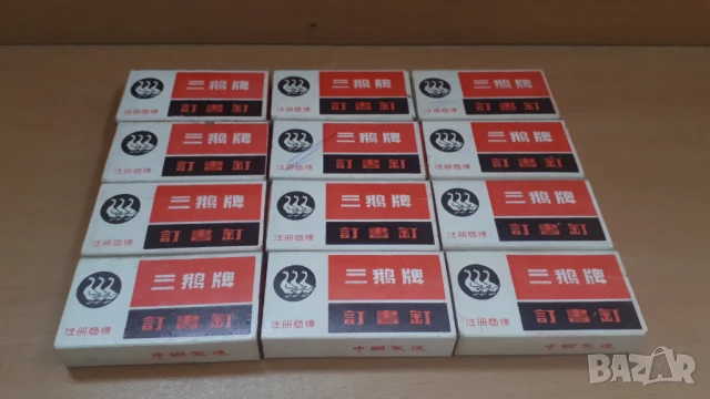 Кламери/телбоди Three Geese Staples Китай, снимка 8 - Други - 51139780