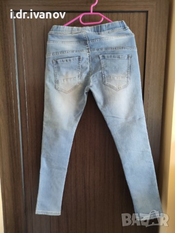 Спортни дънки с кант, снимка 4 - Дънки - 40455925