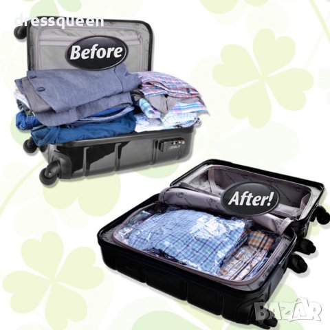 0580 Вакуум пликове за дрехи различни размери, снимка 3 - Други - 43949765