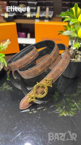 колани от естествена кожа в кутия Louis Vuitton 