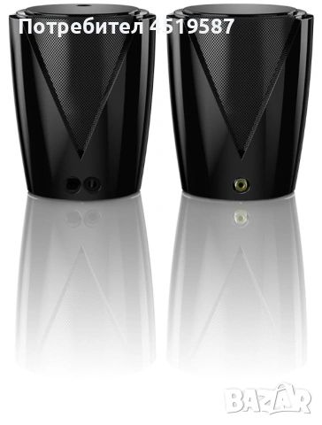 Тонколони за компютър съвместими и със смартфони и таблети JAMBE - 2бр, снимка 3 - Тонколони - 53478758