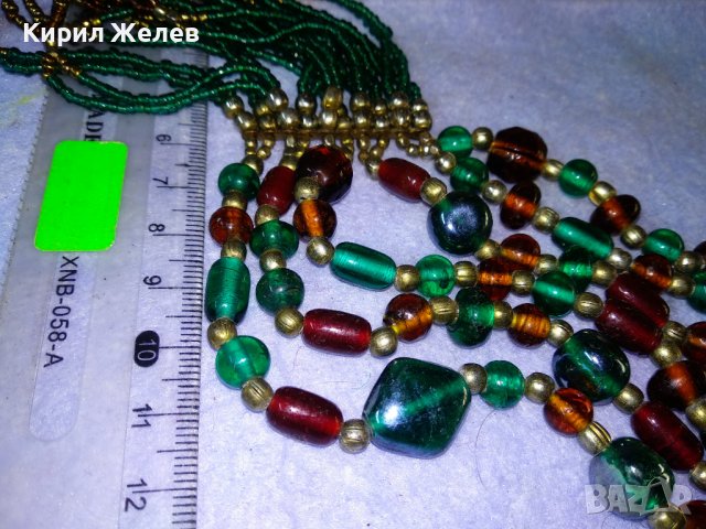 ВЕЛИКОЛЕПНА МЪНИСТЕНА ХЕНД - МЕЙД ОГЪРЛИЦА ЕТНО - АРТ СТИЛ РЪЧНА ИЗРАБОТКА 34768, снимка 13 - Колиета, медальони, синджири - 39200978