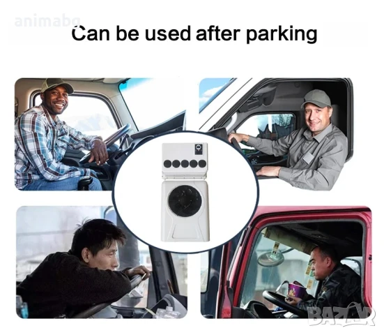 ANIMABG Електрически климатик за каравани, камиони, багери, бусове 12V, 24V, снимка 14 - Друга електроника - 46649343