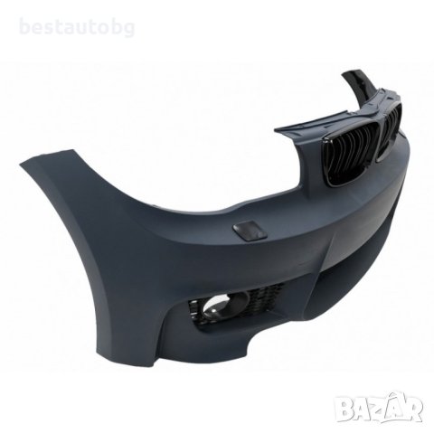 Предна M1 броня за BMW E87/E88 E81/E82 (04-13) с бъбреци и халогени, снимка 9 - Аксесоари и консумативи - 43434634
