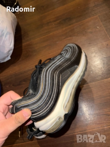 nike airmax 97 black and white woman , снимка 4 - Маратонки - 52999887