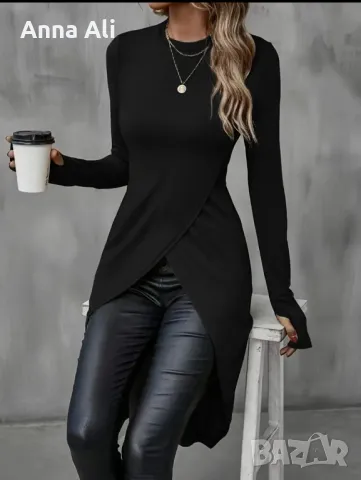 💯💯💯ПРОМО ЦЕНА!!! Страхотна асиметрична туника, снимка 2 - Туники - 48628363