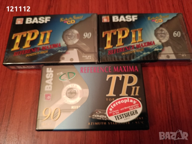 Аудио касети BASF TP II