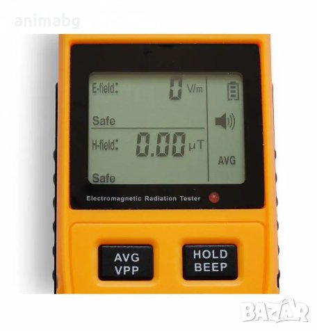 ANIMABG Уред за измерване на електромагнитна радиация от 5Hz до 3.50GHz излъчвана от техниката компю, снимка 6 - Друга електроника - 44066383