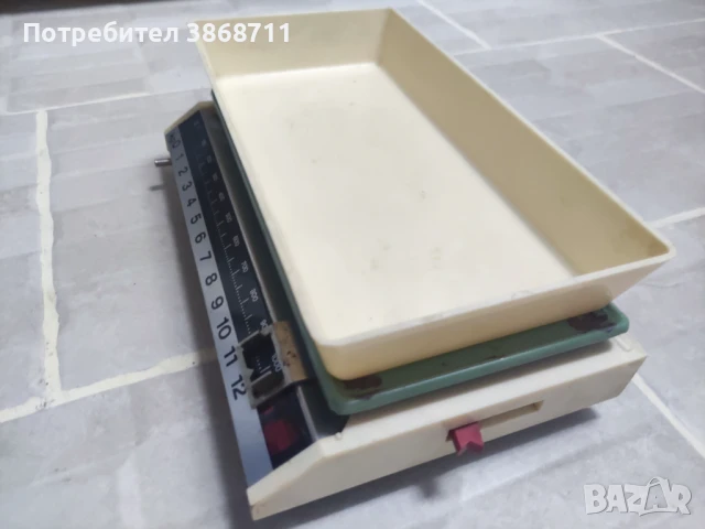 Ретро механична кухненска везна до 12 кг, снимка 2 - Други стоки за дома - 51220134