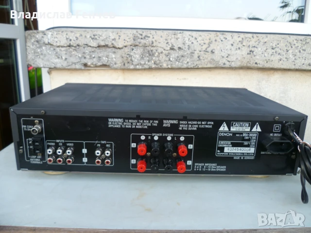 Ресийвър DENON DRA-365DR, снимка 4 - Ресийвъри, усилватели, смесителни пултове - 51227242