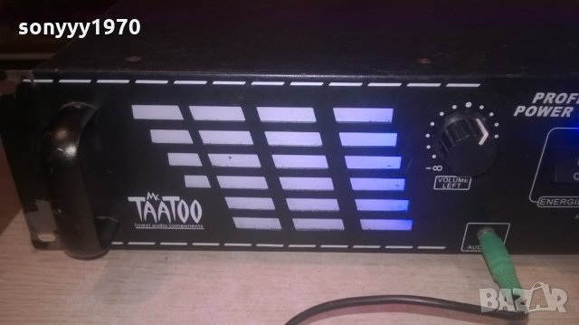 mc TAATOO NIGHTLINE PRO400-GERMANY-ВНОС ХОЛАНДИЯ, снимка 8 - Ресийвъри, усилватели, смесителни пултове - 27786954