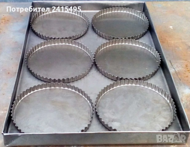 Изработка на тави и форми за хляб, милинки, закуски и пици, снимка 2 - Други - 53486497
