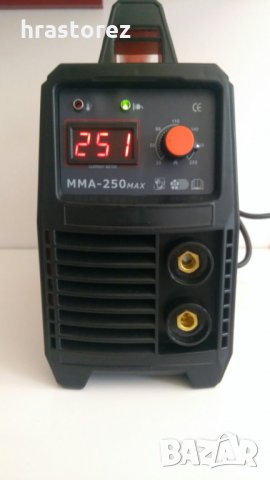 250 Ампера - инверторен Електрожен PROFESSIONAL 250А-MAX - Електрожени, снимка 1 - Други машини и части - 33073782