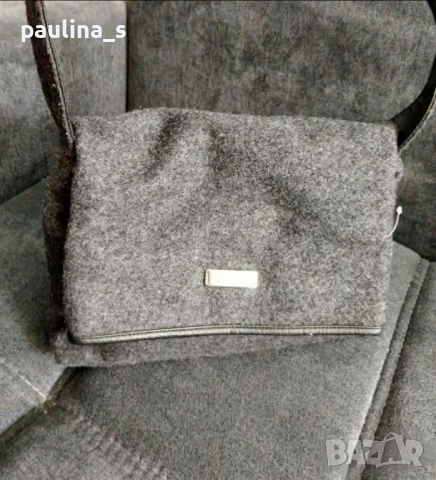 Два броя / Маркова чанта от кожа и текстил , снимка 6 - Чанти - 14661270