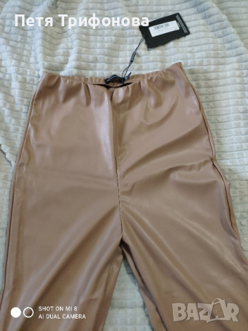 НАЛИЧНИ бежов панталон размер S M от Англия, снимка 6 - Панталони - 33216368