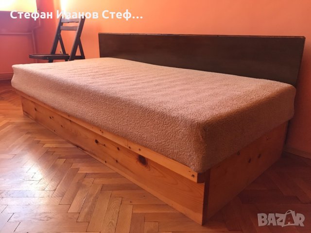 Единично легло с механизъм, снимка 2 - Спални и легла - 26616307