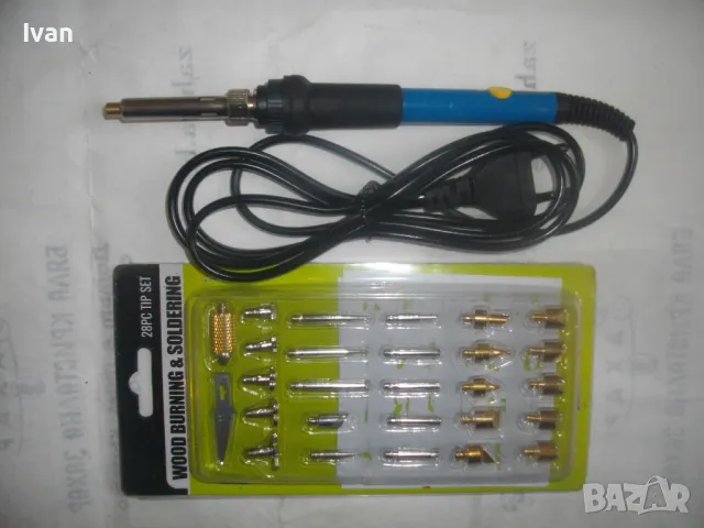 НОВА НЕМСКА ЕЛЕКТРИЧЕСКА ГРАВЬОРКА ЗА ГРАВИРАНЕ ПЪЛЕН КОМПЛЕКТ С 28 АКСЕСОАРА ПРИСТАВКИ , снимка 4 - Инструменти за гравиране - 48552140