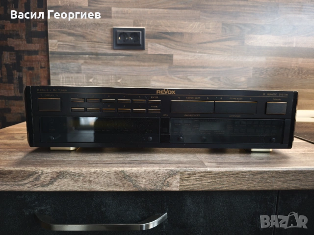 REVOX B260 S — Hi-Fi FM тунер, снимка 5 - Ресийвъри, усилватели, смесителни пултове - 53154090