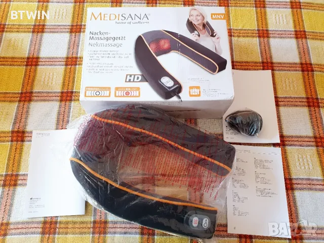 Нов ! Масажор за врат - MEDISANA MNV !, снимка 4 - Масажори - 48983498