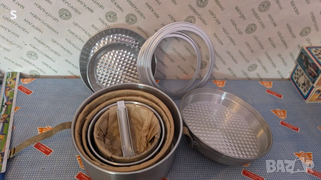 Туристически съдове за готвене , снимка 2 - Прибори за хранене, готвене и сервиране - 53604420