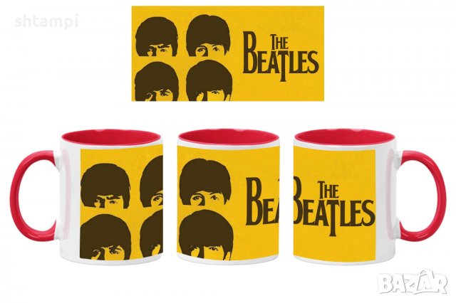 Чаша Beatles 04,Керамична Чаша, Кафе Чай, Игра,Изненада,Подарък,Повод,Празник,Рожден Ден, снимка 5 - Чаши - 38508309