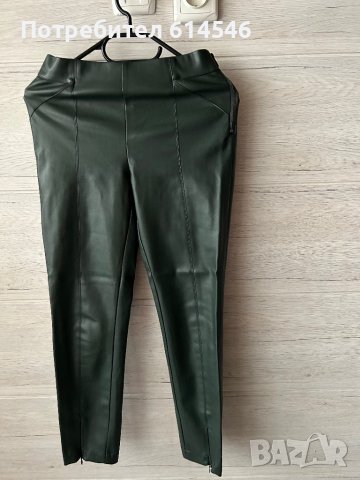 Зелен кожен клин ZARA, снимка 1 - Клинове - 40403775