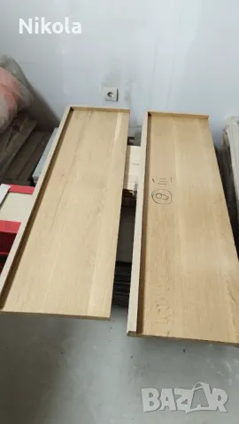 Дъбов плот - дъбови стъпала 5бр 118,5/ 34/ 2 избелен дъб, снимка 7 - Строителни материали - 48951489