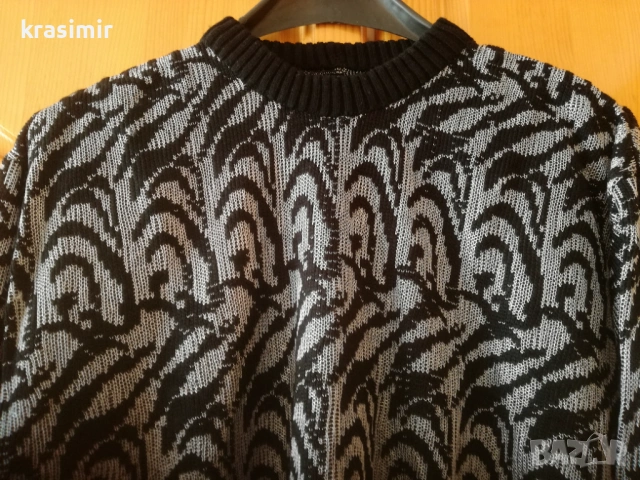 Нов плетен детски пуловер за 9-10 г момче, снимка 2 - Детски пуловери и жилетки - 53135288