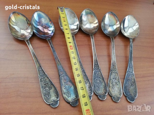 Стари руски лъжици мнц, снимка 3 - Антикварни и старинни предмети - 33343018