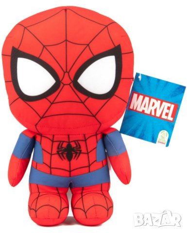 Плюшена фигура Sambro Marvel: Avengers - Spider-Man (with sound), 28 cm

, снимка 2 - Колекции - 44058459