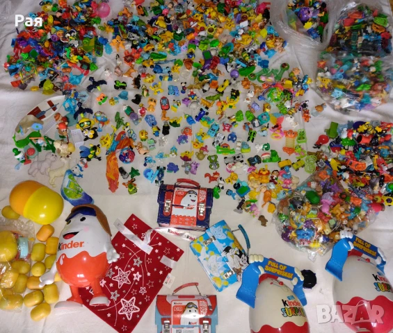 Огромен лот Kinder играчки , над 1500 броя, снимка 2 - Колекции - 50744741