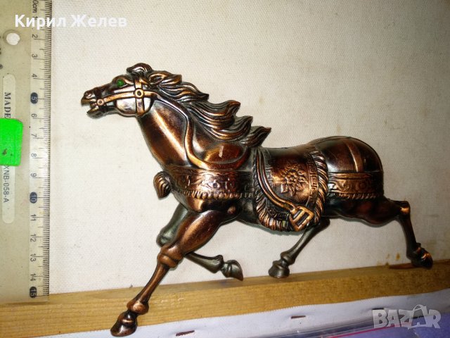 СТАРО МЕТАЛНО КОНЧЕ ТЕЖКО МАСИВНО ПОМЕДНЕНО МНОГО КРАСИВО с БАТЕРИИ За МЕЛОДИЯ? 42769, снимка 11 - Декорация за дома - 43827763