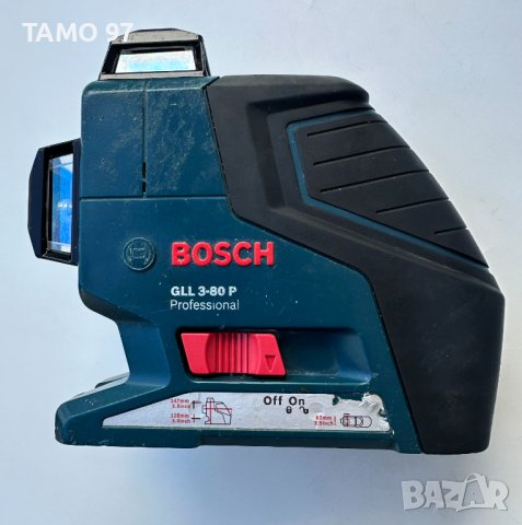 Bosch GLL 3-80 P - Линеен лазерен нивелир, снимка 3 - Други инструменти - 44036256